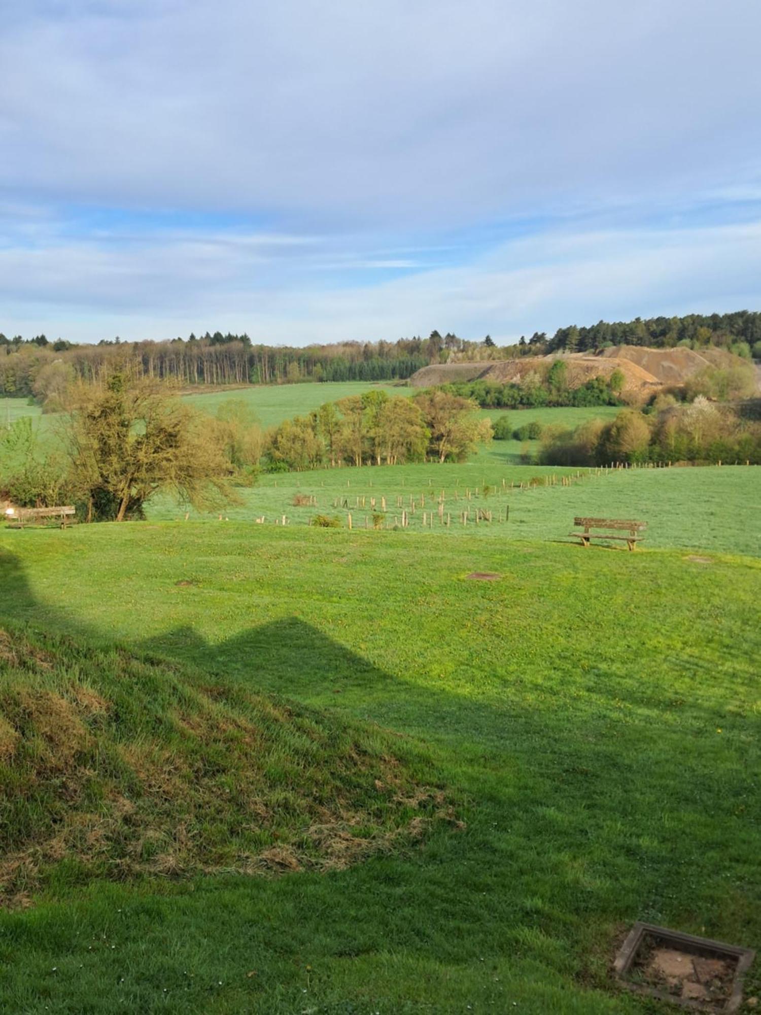 « Le Loma » Ancienne Fermette Villa Hotton Bagian luar foto